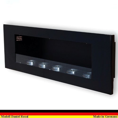 Gel and Ethanol Fire place Fireplace Model Daniel Royal color selection (Inox) N2