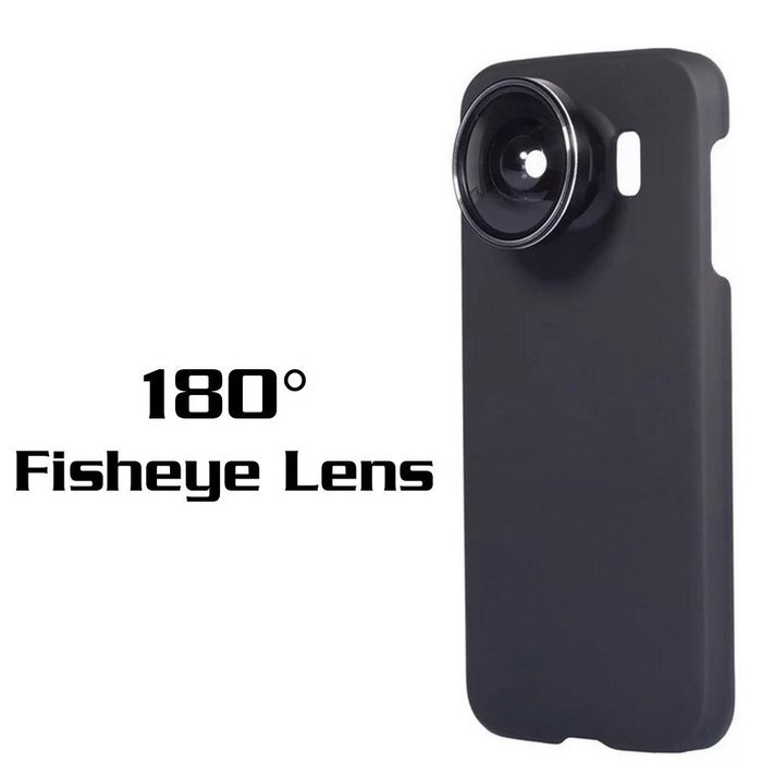 5 in 1 Mobile Phone Lens Kit, [9X Telephoto Telescope] [0.63x Wide Angle] [0.4X Super Wide Angle ] [180&deg; Fisheye... N42
