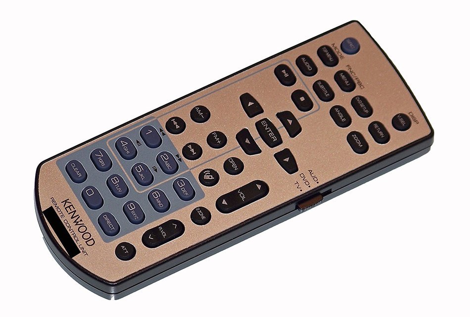 OEM Kenwood Remote Control: DDX4049BT, DDX-4049BT, DDX4070BT, DDX-4070BT, DDX418, DDX-418