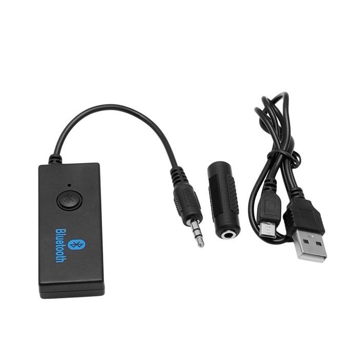 Delight eShop Wireless Bluetooth V3.0 Receiver Audio Adapter with Stereo Output for Sound System N8