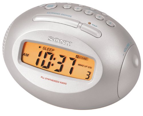 Sony ICF-C743 FM/AM Clock Radio with Illuminating Floating Light (Discontinued by Manufacturer)