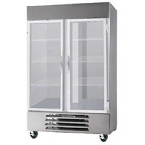 Beverage-Air RB49-1G 52" Vista Series Two Sections Glass Door Reach-In