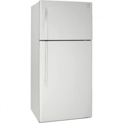Avanti FF18D0W 30" Top Freezer Refrigerator with 18 cu. ft. Capacity Adjustable Glass Shelves Electronic Temperature...