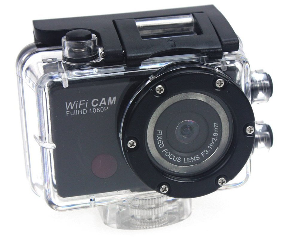 QWinOut Waterproof Full HD 1920*1080P 30fps Pixels 8.0 Mega Wifi Cam Sport DV Action Camera N2