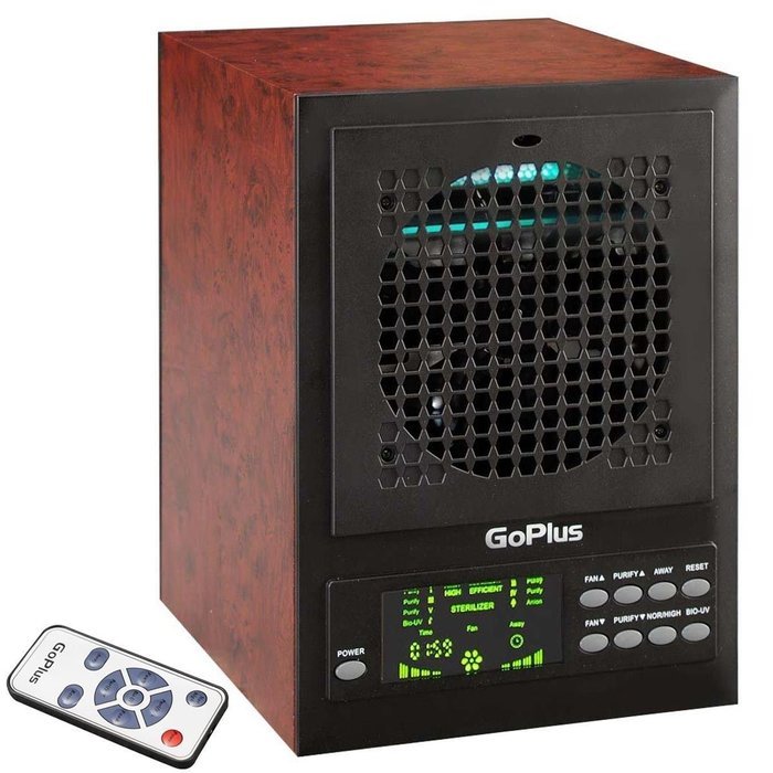 Air Purifier UV-C Remote Ozone Generator Ionizer Ozonator HEPA Smoke Remover N9