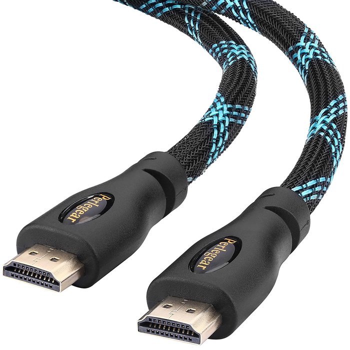 PerleGear 4K High-Speed HDMI HDTV Cable - 6 Feet , Supports Ethernet, 3D, 4K and Audio Return N11