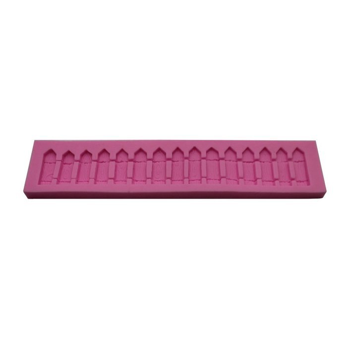 Joylive Picket Fence Silicone Fondant Cake Decorating Mold Soap Chocolate Baking Mould