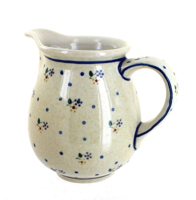 Polish Pottery Country Meadow Small Pitcher