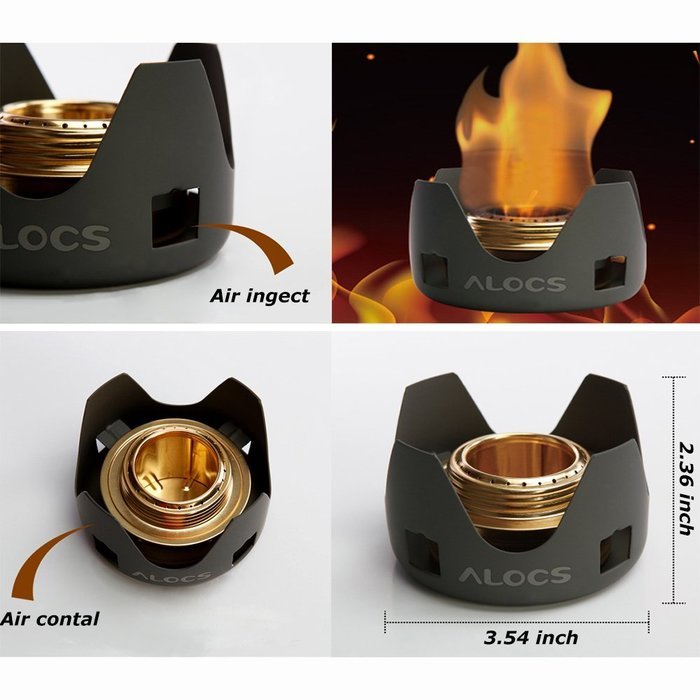 Tougs Fire Starters for Fireplace,Camping Alcohol Stove New Mini Set Stove for Outdoor Camping/Hiking N6