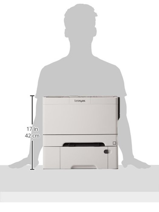 Lexmark CS410dtn Color Laser Printer with 550 Sheet Tray, Network Ready, Duplex Printing and Professional Features N2