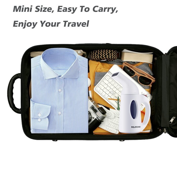 Garment Steamer, Nearpow Portable Handheld Fabric Steamer Powerful Fast Heat Up, Mini Household Travel Fabric... N7