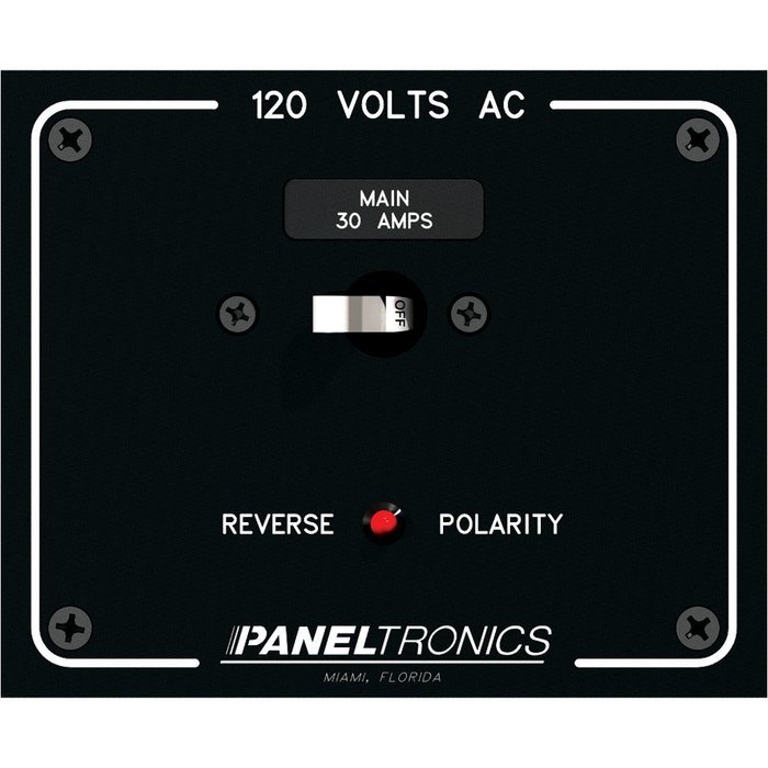 PANELTRONICS 9982316B / Paneltronics Standard Panel AC Main Double Pole w/30Amp CB & Reverse...