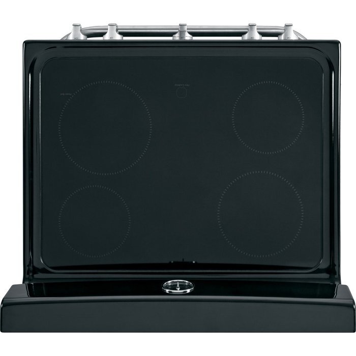 GE ABS45DFBS Artistry 30" Black Electric Smoothtop Range N2