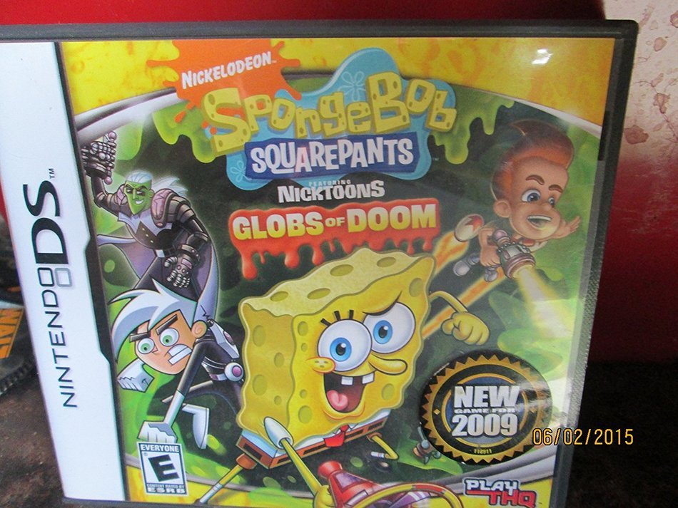 SpongeBob SquarePants featuring NickToons: Globs of Doom (Nintendo DS) N2