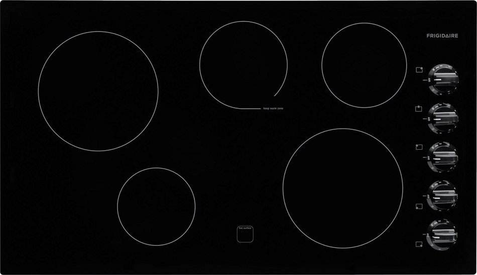 Frigidaire FFEC3624PB 36" Smoothtop Electric Cooktop in Black N2