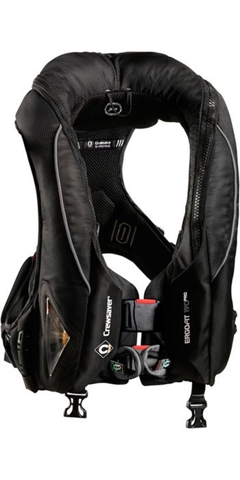 2016 Crewsaver Ergofit 190N Pro Hammar Lifejacket LIGHT + HOOD 9115BKHP