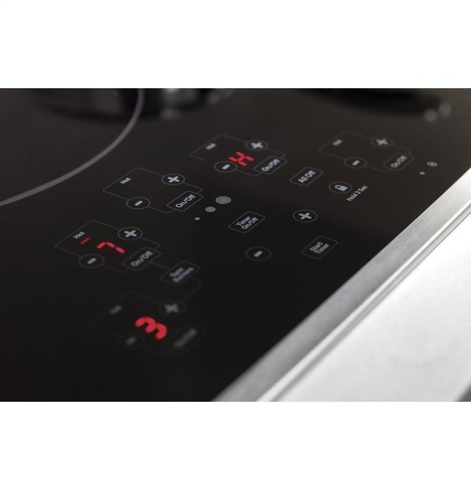 GE JP5036SJSS 36" Black Electric Smoothtop Cooktop (Stainless Trim) N4