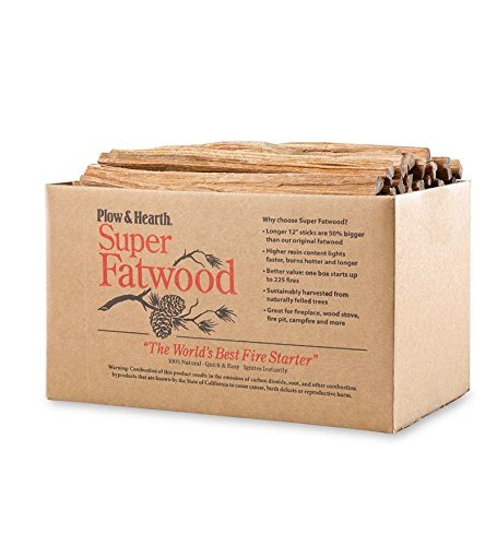 Plow and Hearth Premium Grade Super Fatwood, 15 lbs. N2