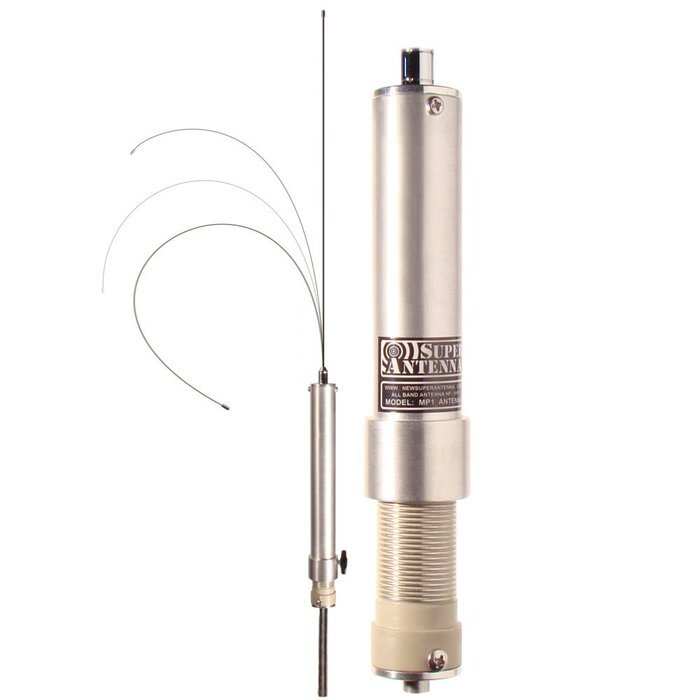 Super Antenna MP1DXTR80 HF SuperWhip Tripod All Band 80m MP1 Antenna with Clamp Mount and Go Bag ham radio amateur N3