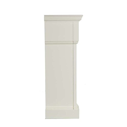 Ivory Baldwin Electric Fireplace White Carve N4