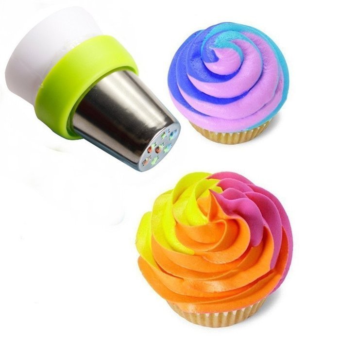 Fondant Cake Decorating Mouth Pen Silicone Chocolate Cream Sauce Baking Tool N19