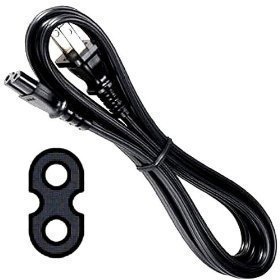 2 Prong AC Power Cord for Epson Workforce WF-3540 Wireless All-in-One Inkjet Printer - 6ft N3