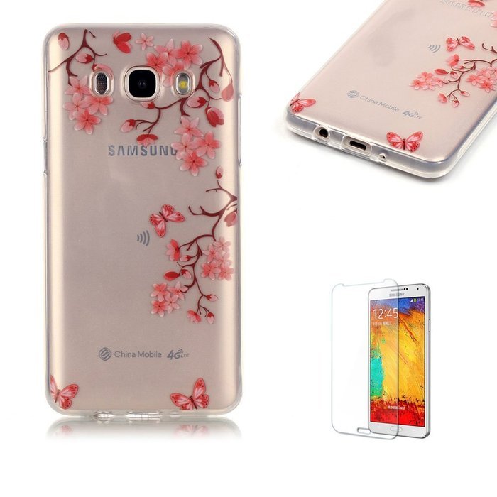 Galaxy J120(2016 Model) TPU Case with Free Screen Protector,Funyye See Through Transparent Soft Rubber Silicone... N83