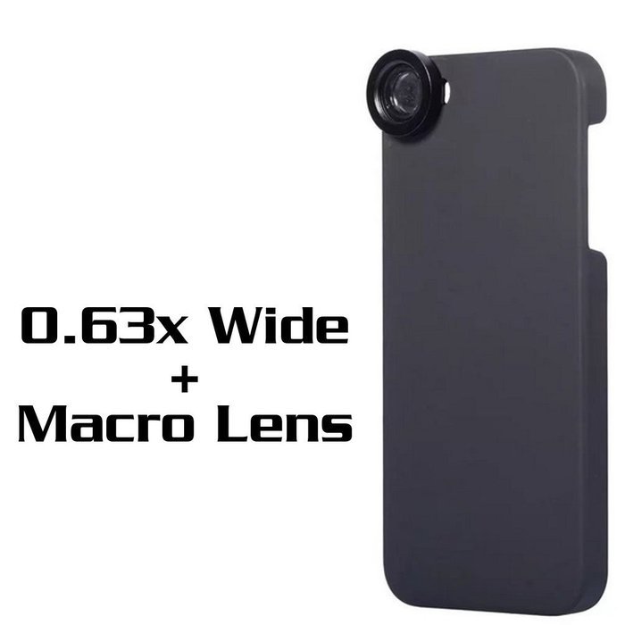 5 in 1 Mobile Phone Lens Kit, [9X Telephoto Telescope] [0.63x Wide Angle] [0.4X Super Wide Angle ] [180&deg; Fisheye... N48