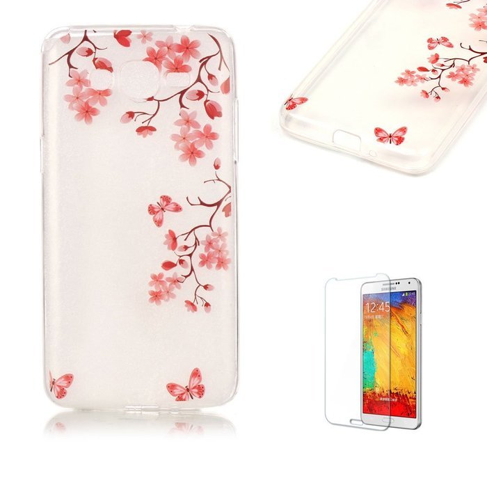 Galaxy J120(2016 Model) TPU Case with Free Screen Protector,Funyye See Through Transparent Soft Rubber Silicone... N94