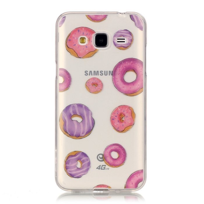 Galaxy J120(2016 Model) TPU Case with Free Screen Protector,Funyye See Through Transparent Soft Rubber Silicone... N119
