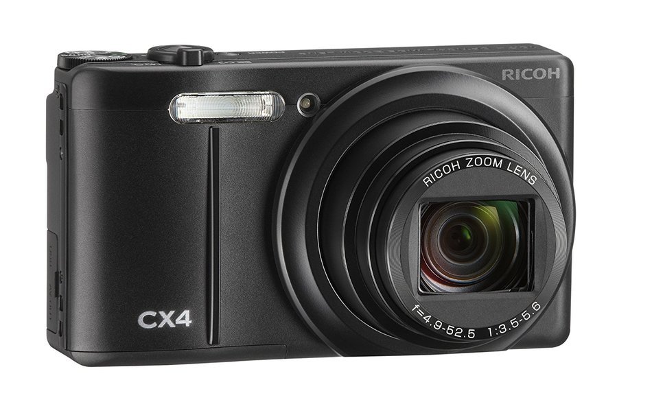 RICOH digital camera CX4 black CX4BK 1000 megapixel back-illuminated CMOS optical 10.7 times zoom wide-angle 28mm... N4