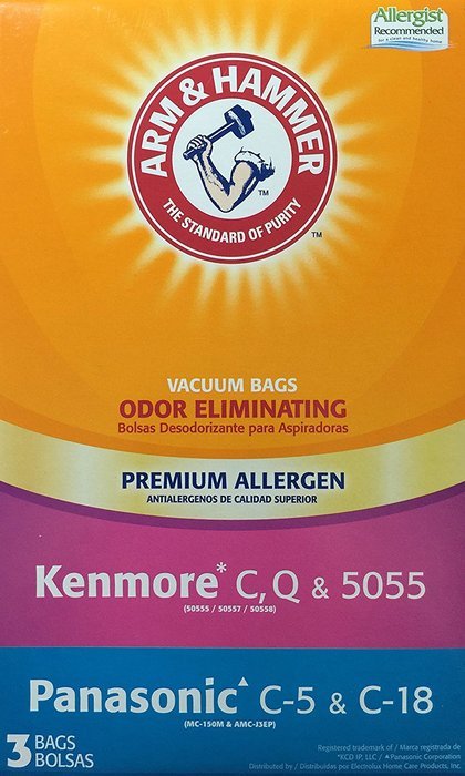 ARM & HAMMER Kenmore C 5055/50558 Premium Allergen Bag- 1 Pack of 3 Bags N2