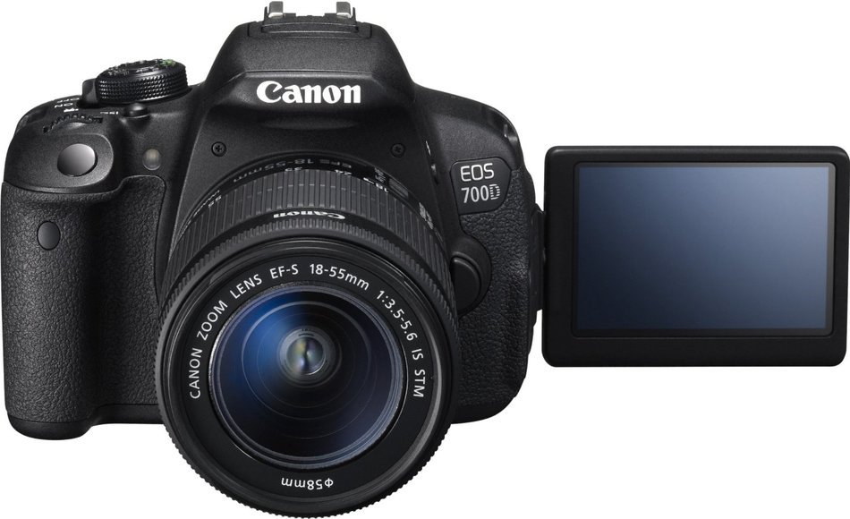Canon EOS 700D + EF-S 18-55mm 3.5-5.6 IS STM - International Version (No Warranty) N7