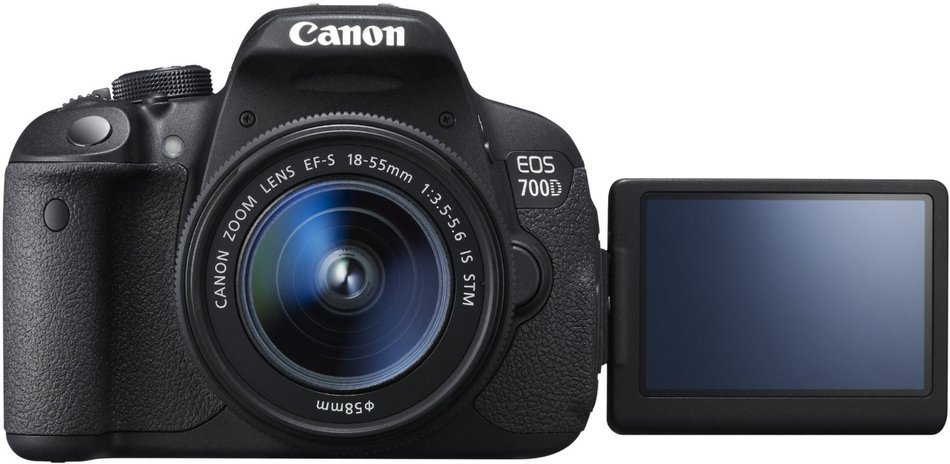 Canon EOS 700D + EF-S 18-55mm 3.5-5.6 IS STM - International Version (No Warranty) N8
