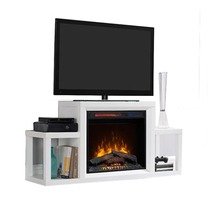 Satis Contemporary Minimalist Electric Fireplace N3