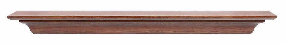 Pearl Mantels 418-60 Homestead Unfinished Fireplace Mantel Shelf, Length 60-Inch N5