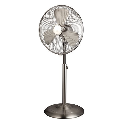 Cozy Breeze 16-in 3-Speed Oscillation Indoor Portable Stand Fan