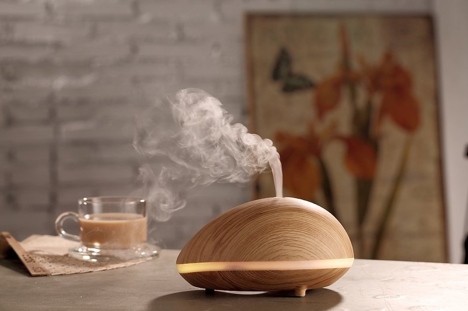 Humidifier,150ml Ispring Humidifier Ultrasonic Aroma Essential Oil Diffuser for Office Home Bedroom Living Room... N7