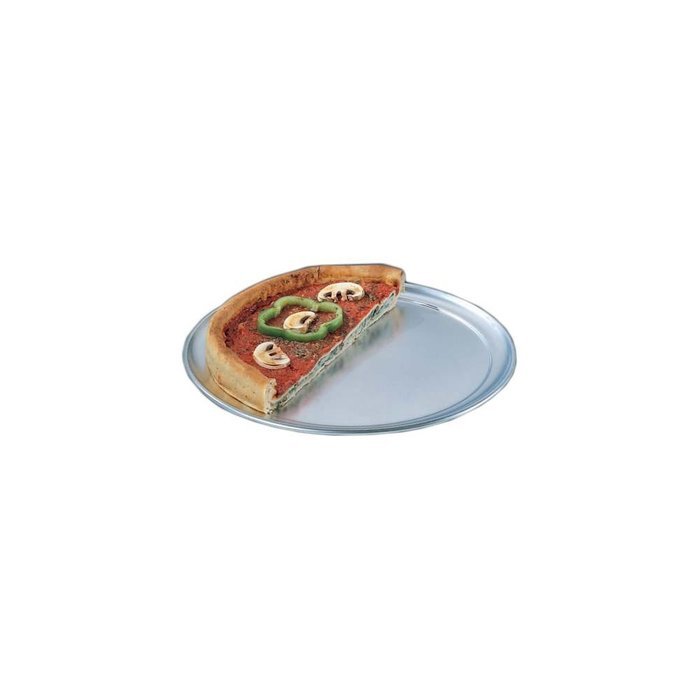 American Metalcraft (HCTP16) - 16"" Hard Coat Anodized Aluminum Wide Rim Pizza Pan
