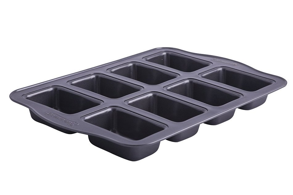 Entenmann's Classic 8 Cup Non-Stick Mini Loaf/Brownie Pan N2