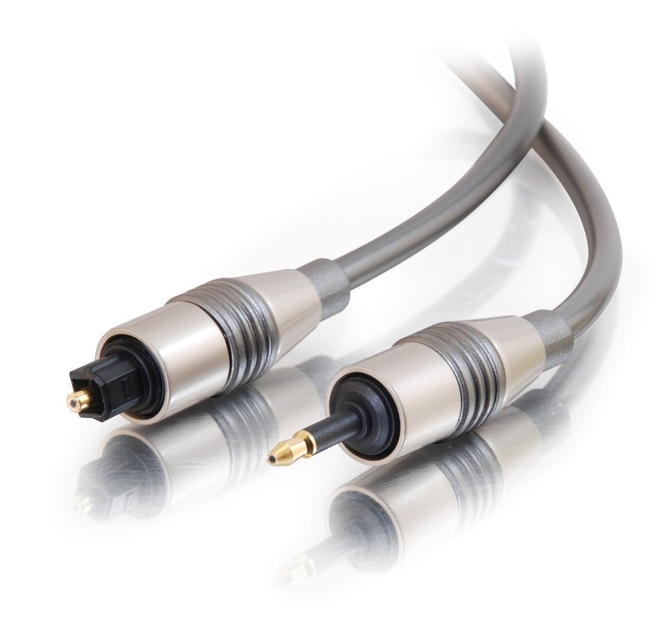 C2G / Cables To Go 27016 Toslink to Mini Toslink Cable (2 Meter/6.6 Feet)