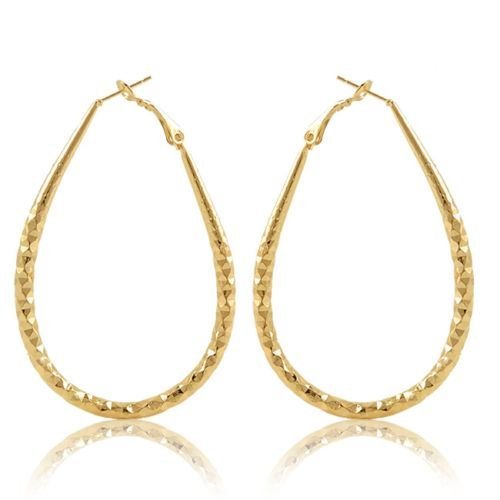 Fashion Women Ear U-Shape Hoop Huggie Dangle Earrings Noble Jewelry Gift N3