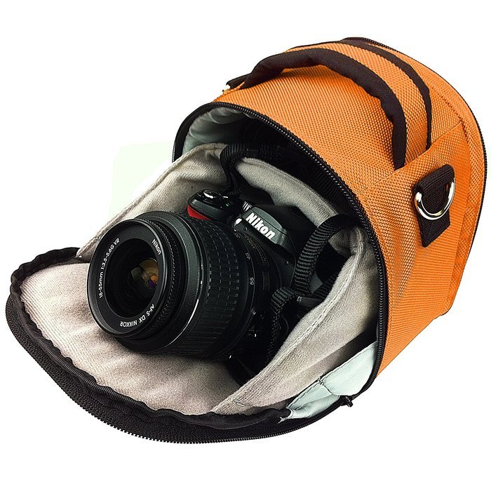Laurel DSLR Camera Handbag for Panasonic Lumix DMC Series SLR Cameras, Grey N23