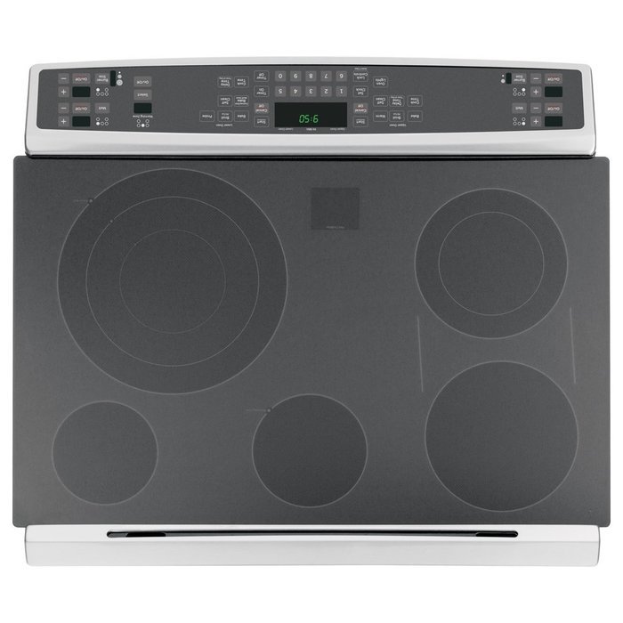 GE PS950SFSS 30" 6.6 cu. ft. Capacity Slide-In Double Oven Electric Range In Stainless Steel N2