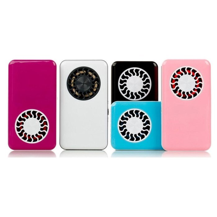 USB Fan, Gotd Mini Handheld Fan with Lanyard,Office Desk USB Mini Fan Personal Fan Portable Air Conditioner Cooler... N19