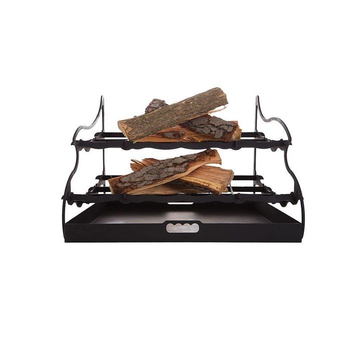 Stepflame 27 in. Dual-Tier Fireplace Grate
