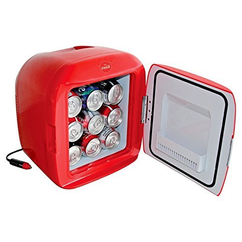 Koolatron Coca-Cola 9-Can Capacity Mini Fridge in Red N2