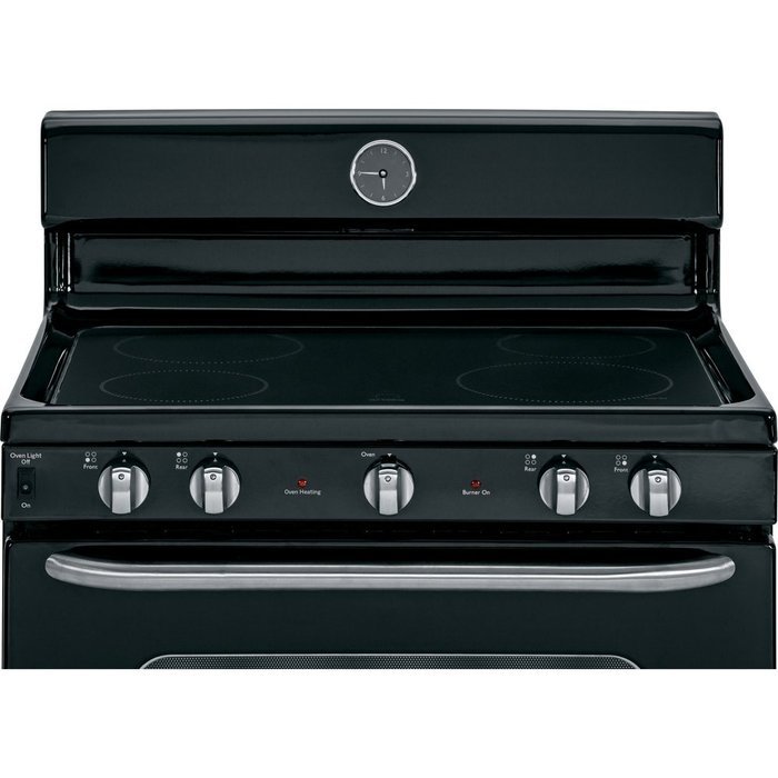 GE ABS45DFBS Artistry 30" Black Electric Smoothtop Range N3