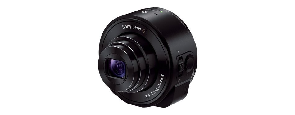 Sony DSC-QX10/W Smartphone Attachable 4.45-44.5mm Lens-Style Camera N10