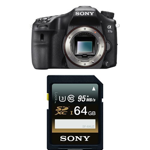 Sony A77II Digital SLR Camera - Body Only with Memory Card